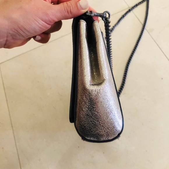 COACHAlexa Metallic Turnlock Clutch - Picture 6 of 12